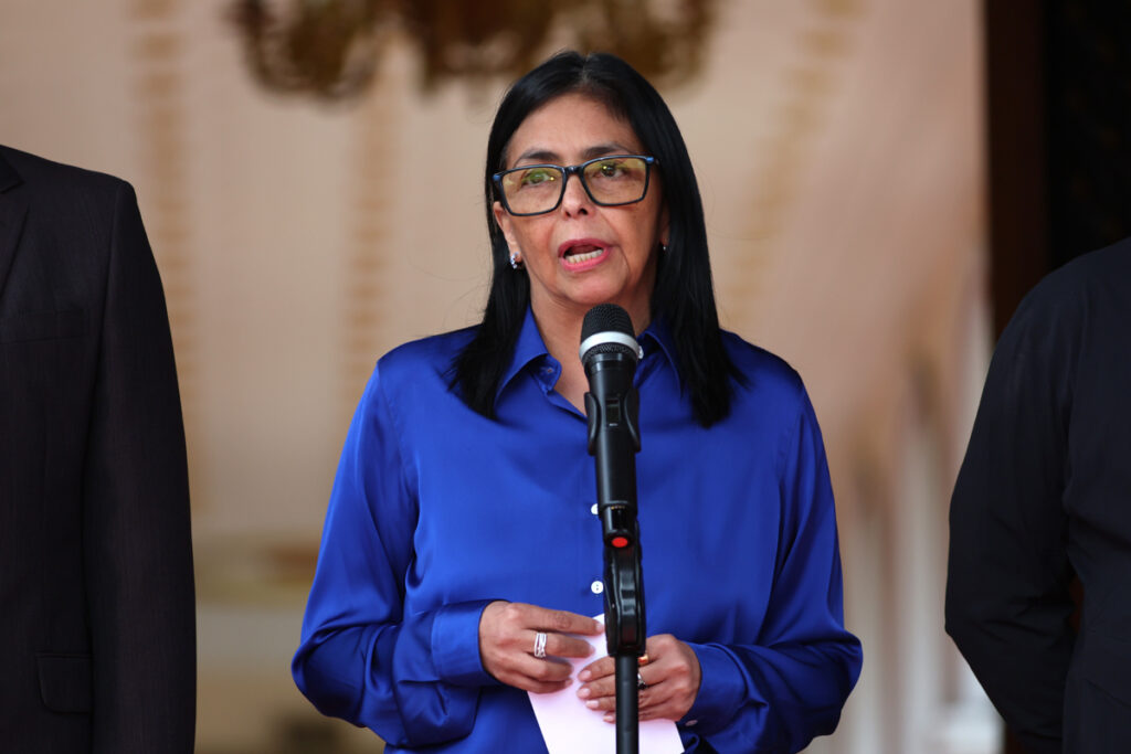 Rais wa mpito wa Venezuela Delcy Rodríguez