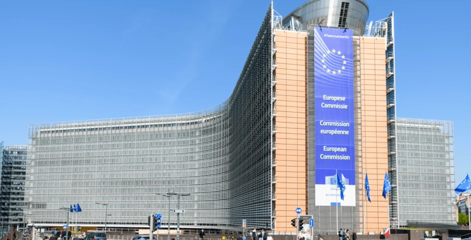Makao makuu ya Tume ya Ulaya katika jengo la Berlaymont, Brussels