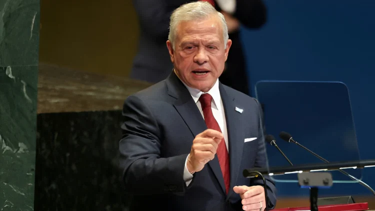 Mfalme Abdullah II wa Jordan akihutubia Baraza Kuu la Umoja wa Mataifa