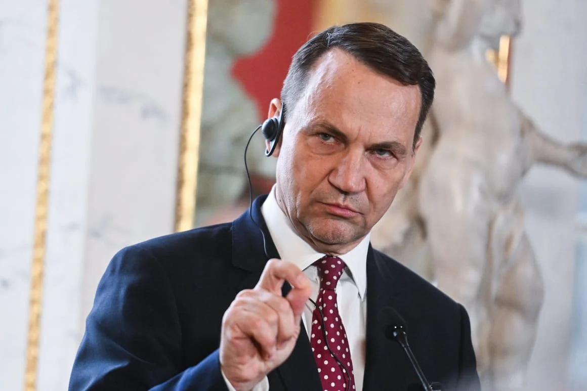Waziri wa Mambo ya Nje wa Poland Radosław Sikorski