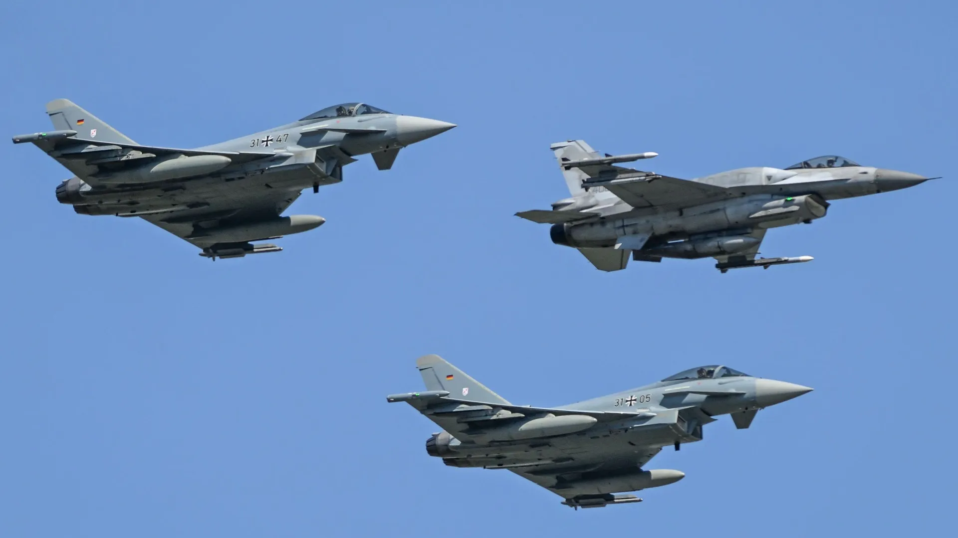 Ndege za kivita za NATO katika eneo la Baltic